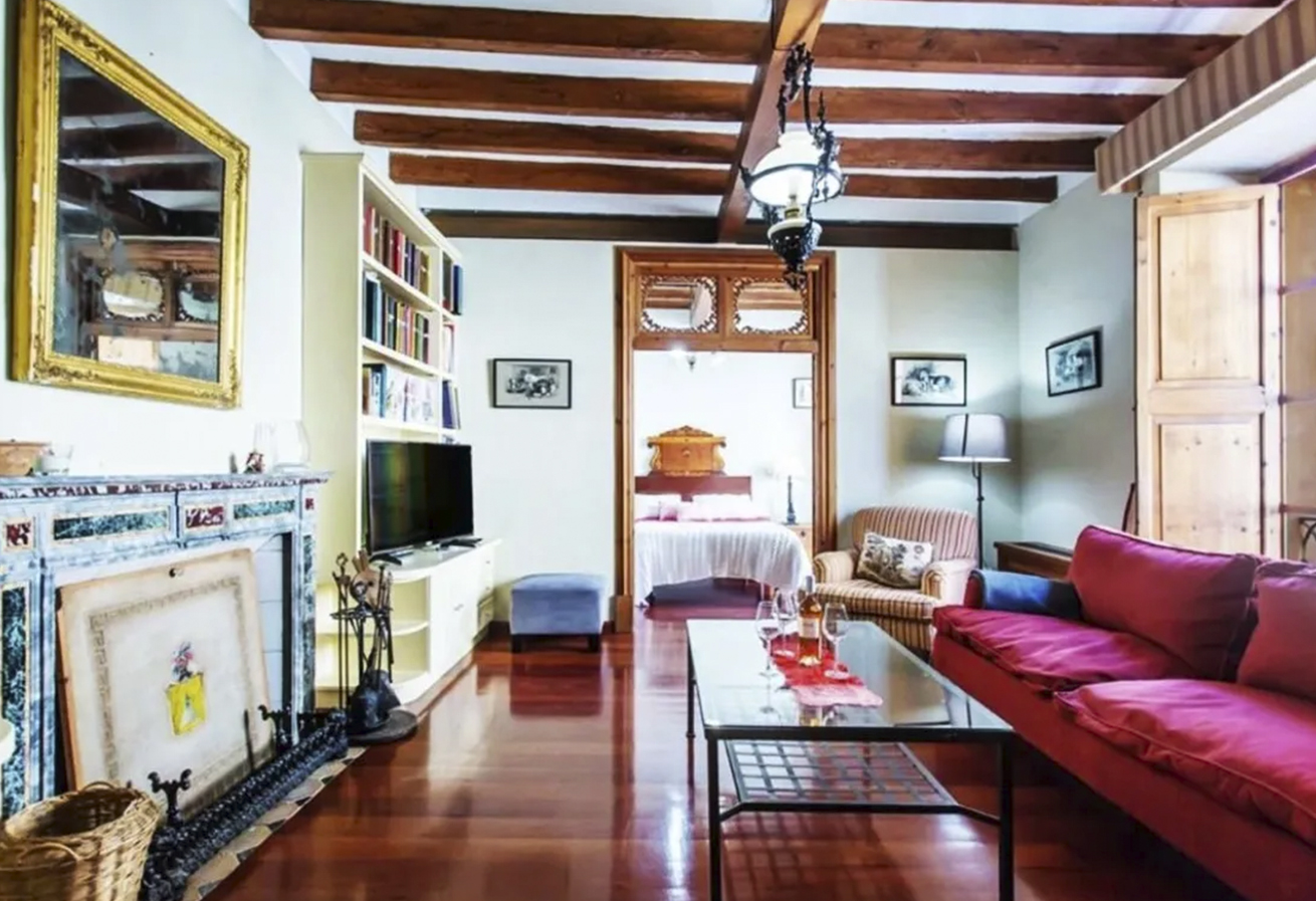 Historic interior living space