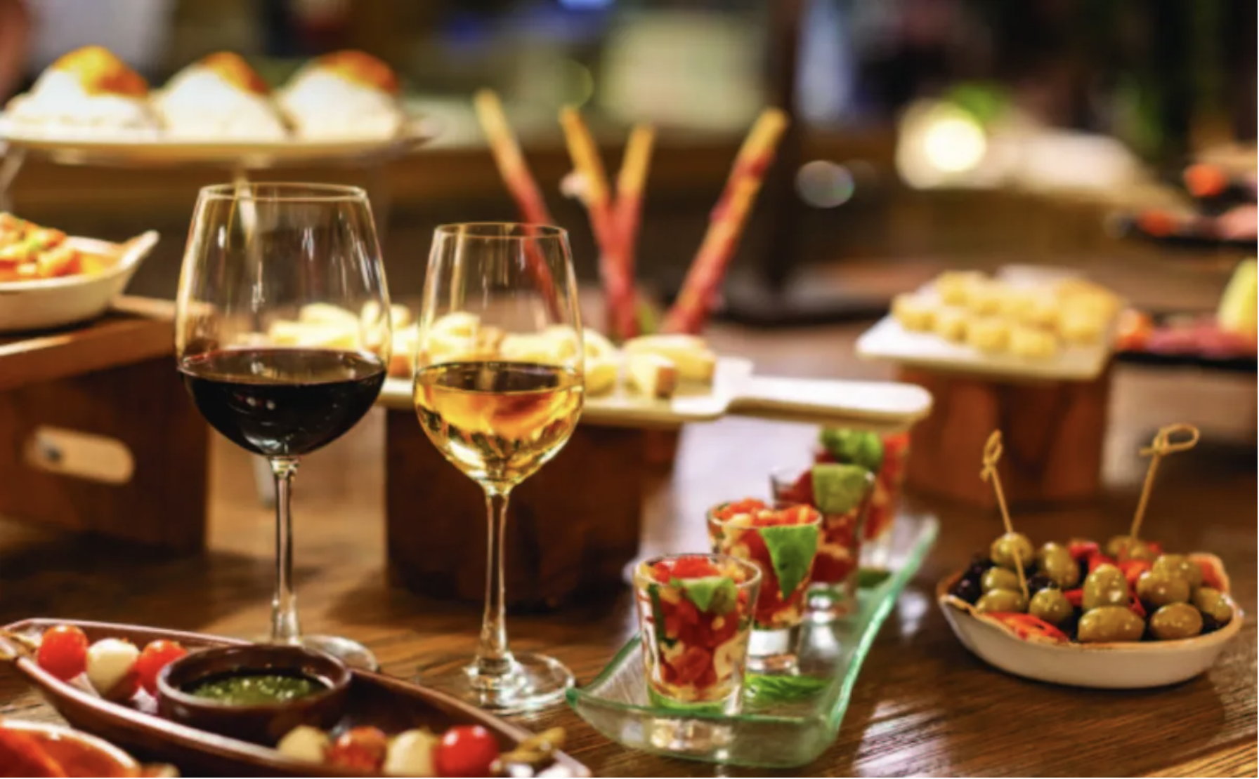 Outdoor route in the surrounding region